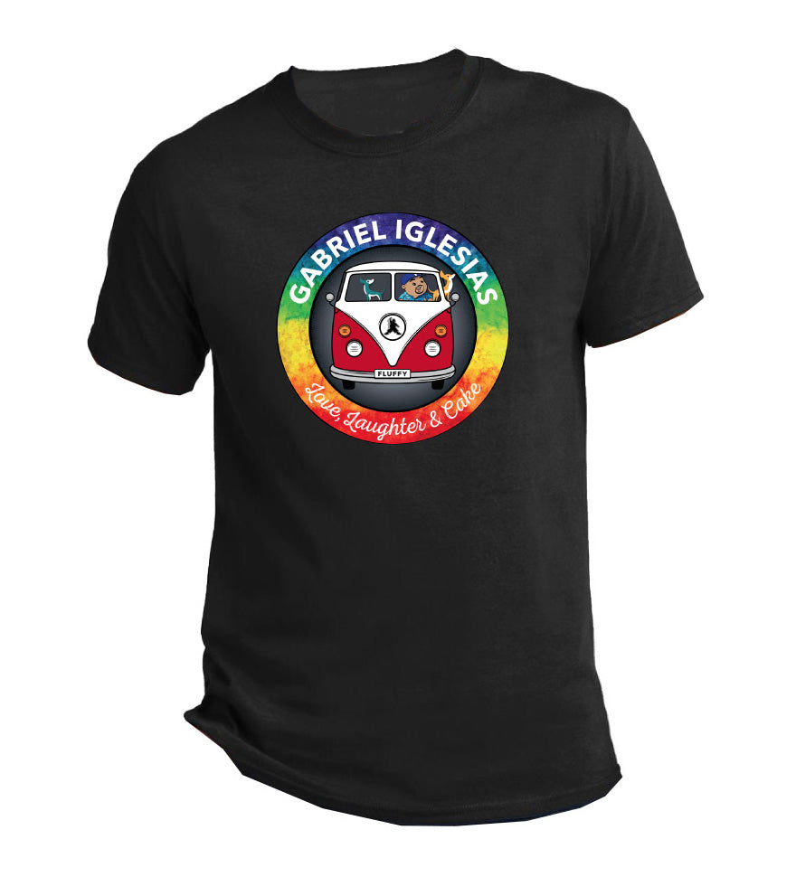 Love, Laughter, Cake Tee (Multicolor)