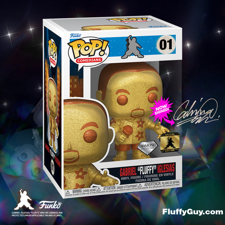 Golden Diamond Funko - Autographed